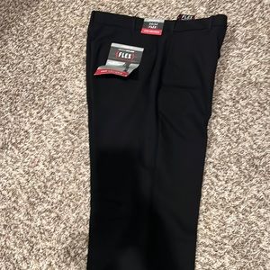 Mens Van Heiden flex straight fit dress pants size 34w 34l